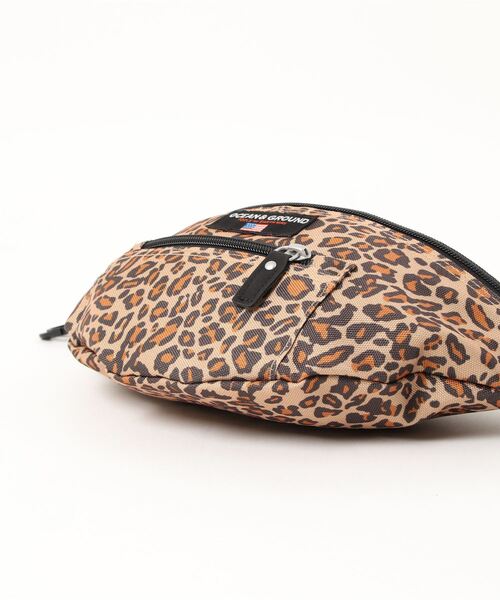 Ocean&Ground（オーシャン&グラウンド）の「レオパードボディBAG（ボディバッグ/ウエストポーチ・キッズ・ベージュ・FREE）」の3枚目の写真