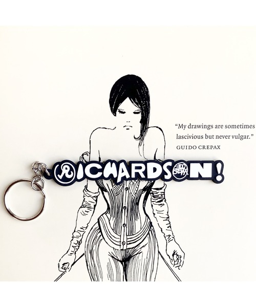 RICHARDSON（リチャードソン）の「【Richardson】CREPAX キーホルダー（キーホルダー・メンズ・ブラック・FREE）」の2枚目の写真