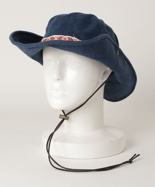 Clef(クレ)の「Clef/クレ ハット UVカット 吸水速乾 アドベンチャーハット MEX RB3321(ハット・レディース・ブラック/ブルー/ネイビー/カーキ/ピンク・FREE)」の20枚目の写真