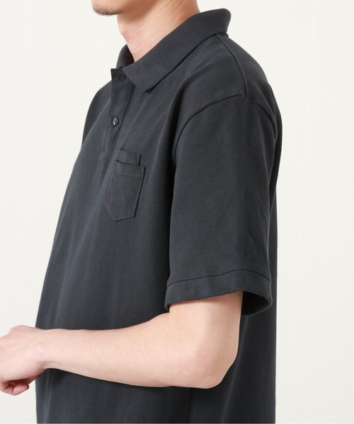 JOURNAL STANDARD(ジャーナルスタンダード)の「【CHARCOAL/チャコール】OC USA Pique ポロシャツ(ポロシャツ・メンズ・ライトグレー/ブラック・X-LARGE/LARGE/XX-LARGE)」の10枚目の写真
