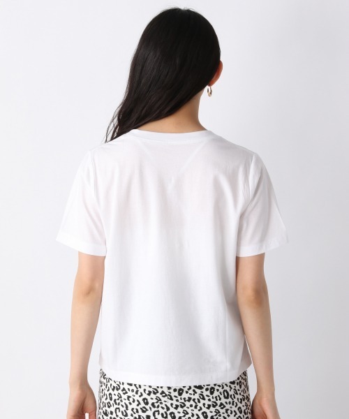JEANASIS（ジーナシス）の「アソートロゴプリントTEE/951675（Tシャツ/カットソー・レディース・ホワイト/ブラック/ホワイト系その他・FREE）」の13枚目の写真