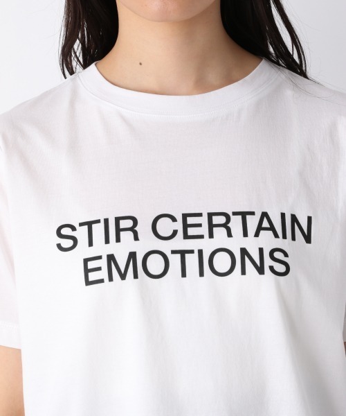 JEANASIS（ジーナシス）の「アソートロゴプリントTEE/951675（Tシャツ/カットソー・レディース・ホワイト/ブラック/ホワイト系その他・FREE）」の14枚目の写真