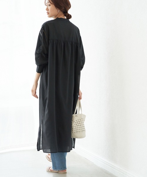 セール Web限定 綿ローンレース使いワンピース シャツワンピース Rope Picnic ロペピクニック のファッション通販 Zozotown