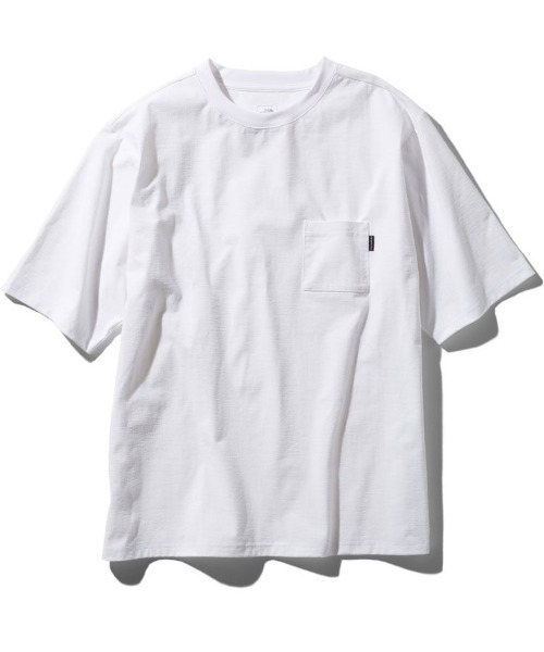 THE NORTH FACE（ザノースフェイス）の「ザ・ノースフェイス / ショートスリーブエアリーポケットティー NT11968 （メンズ）（Tシャツ/カットソー・メンズ・ホワイト/ブラック/ライトブラウン・MEDIUM/LARGE/X-LARGE）」の2枚目の写真