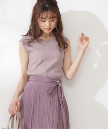 PROPORTION BODY DRESSING | バックオープンリブテレコカットソー / 1211260602(Tシャツ/カットソー)