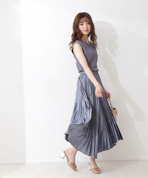 PROPORTION BODY DRESSING（プロポーションボディドレッシング）の「バックオープンリブテレコカットソー / 1211260602（Tシャツ/カットソー・レディース・ライトピンク/ブルー系その他/ブラック・SMALL/MEDIUM）」の12枚目の写真