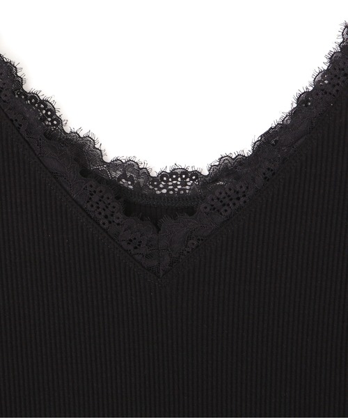 PROPORTION BODY DRESSING（プロポーションボディドレッシング）の「バックオープンリブテレコカットソー / 1211260602（Tシャツ/カットソー・レディース・ライトピンク/ブルー系その他/ブラック・SMALL/MEDIUM）」の13枚目の写真