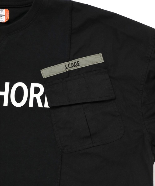 SIVA（シヴァ）の「SIVA シヴァ / JUNGLE-FATIGUE WIDE SHIRTS ジャングルファティーグワイドシャツ ビッグシルエットロンT / 21C-S-02-03（Tシャツ/カットソー・メンズ・サンドベージュ/オリーブドラブ/ブラック・FREE）」の16枚目の写真