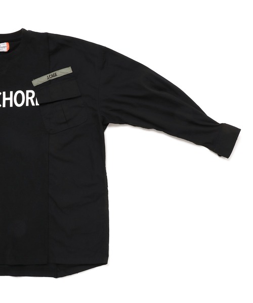 SIVA（シヴァ）の「SIVA シヴァ / JUNGLE-FATIGUE WIDE SHIRTS ジャングルファティーグワイドシャツ ビッグシルエットロンT / 21C-S-02-03（Tシャツ/カットソー・メンズ・サンドベージュ/オリーブドラブ/ブラック・FREE）」の17枚目の写真