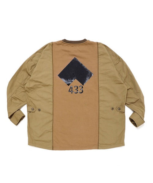 SIVA（シヴァ）の「SIVA シヴァ / JUNGLE-FATIGUE WIDE SHIRTS ジャングルファティーグワイドシャツ ビッグシルエットロンT / 21C-S-02-03（Tシャツ/カットソー・メンズ・サンドベージュ/オリーブドラブ/ブラック・FREE）」の20枚目の写真