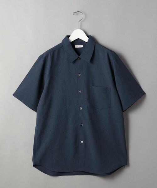 BEAUTY&YOUTH UNITED ARROWS(ビューティーアンドユースユナイテッドアローズ)の「BY ポリエステル ラミー リラックスレギュラー シャツ(シャツ/ブラウス・メンズ・ダークグレー/コバルトブルー・SMALL/MEDIUM/LARGE/X-LARGE)」の11枚目の写真