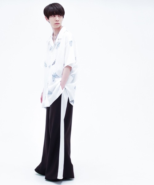 0658（ゼロロクゴーハチ）の「0658/ゼロロクゴーハチ/Butterfly open collar shirt（シャツ/ブラウス・レディース・ホワイト・FREE）」の4枚目の写真