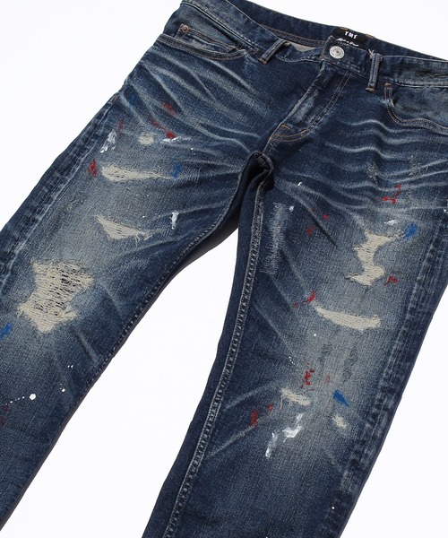 TMT（ティーエムティー）の「HYBRID-STRETCH DENIM 5P TIGHT TAPERED