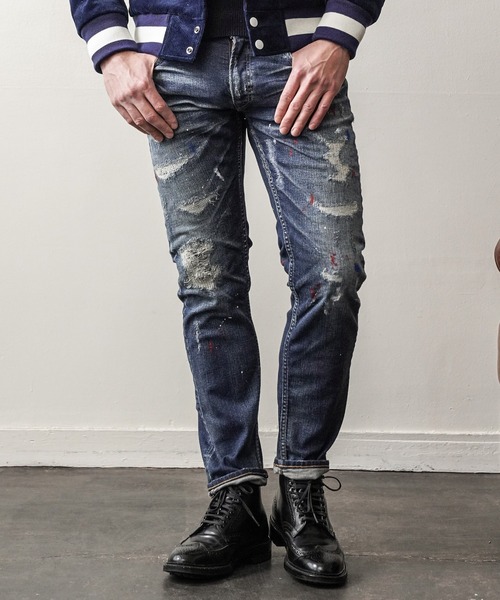 TMT（ティーエムティー）の「HYBRID-STRETCH DENIM 5P TIGHT TAPERED