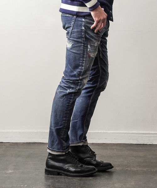 TMT（ティーエムティー）の「HYBRID-STRETCH DENIM 5P TIGHT TAPERED