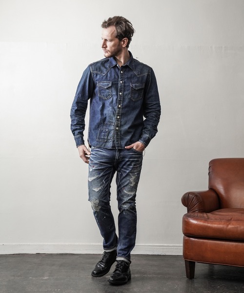 TMT（ティーエムティー）の「HYBRID-STRETCH DENIM 5P TIGHT TAPERED