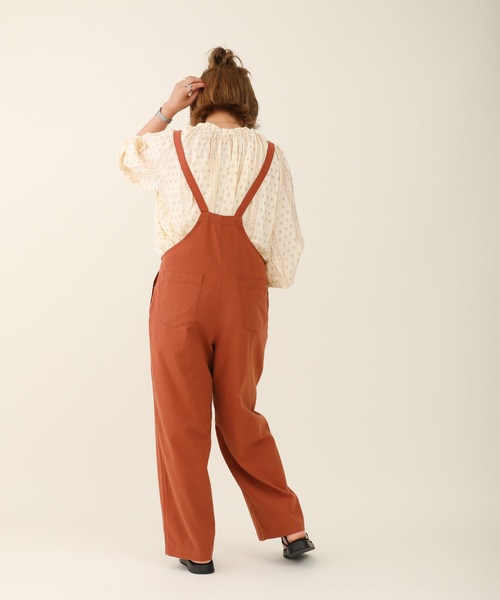 sakishimatokyo（サキシマトーキョー）の「【ZOZO限定】サキシマamp「サンドウォッシュサロペットパンツ」（サロペット/オーバーオール・レディース・グレー/オフホワイト/オレンジ・FREE）」の13枚目の写真