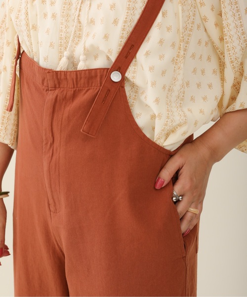 sakishimatokyo（サキシマトーキョー）の「【ZOZO限定】サキシマamp「サンドウォッシュサロペットパンツ」（サロペット/オーバーオール・レディース・グレー/オフホワイト/オレンジ・FREE）」の19枚目の写真