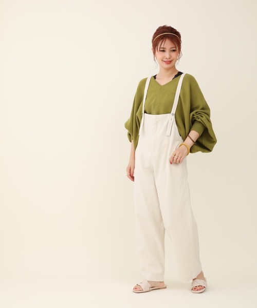 sakishimatokyo（サキシマトーキョー）の「【ZOZO限定】サキシマamp「サンドウォッシュサロペットパンツ」（サロペット/オーバーオール・レディース・グレー/オフホワイト/オレンジ・FREE）」の16枚目の写真