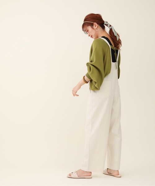 sakishimatokyo（サキシマトーキョー）の「【ZOZO限定】サキシマamp「サンドウォッシュサロペットパンツ」（サロペット/オーバーオール・レディース・グレー/オフホワイト/オレンジ・FREE）」の8枚目の写真