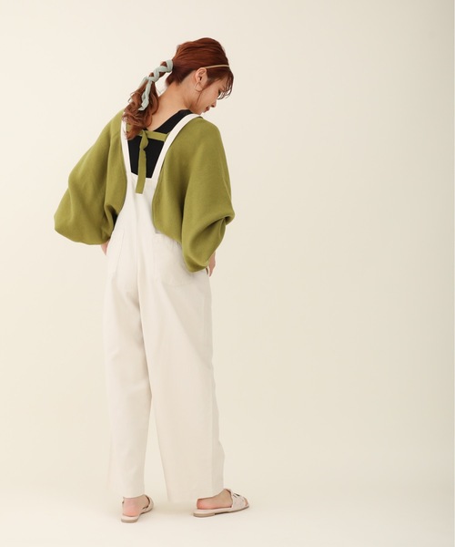 sakishimatokyo（サキシマトーキョー）の「【ZOZO限定】サキシマamp「サンドウォッシュサロペットパンツ」（サロペット/オーバーオール・レディース・グレー/オフホワイト/オレンジ・FREE）」の4枚目の写真