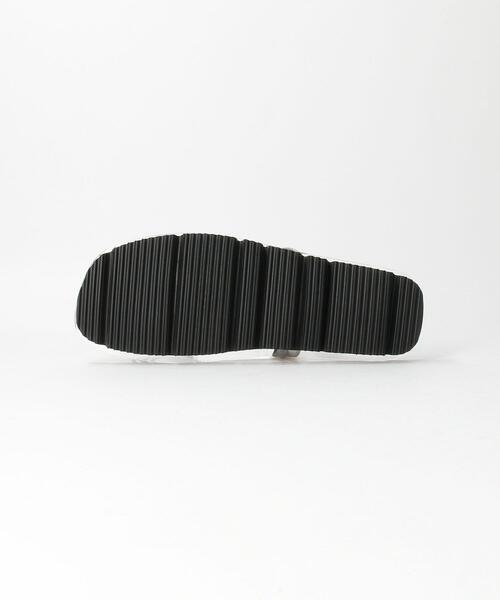 BEAUTY&YOUTH UNITED ARROWS（ビューティーアンドユースユナイテッドアローズ）の「BY クリアダブルラインサンダル ◆（サンダル・レディース・ブラック/ナチュラル・37/36/38）」の4枚目の写真