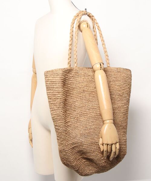 IENA（イエナ）の「【MADE IN MADA /メイドインマダ】ALICE XXL バッグ（トートバッグ・レディース・ベージュ・FREE）」の3枚目の写真