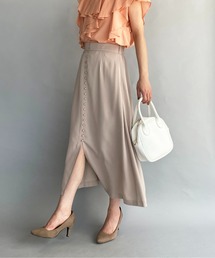 PICCIN | フロントボタンロングスカート(スカート)