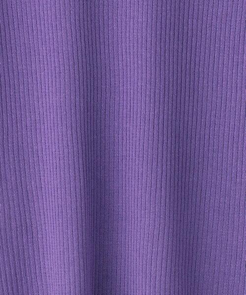 green label relaxing（グリーンレーベルリラクシング）の「14G リブ ボートネック プルオーバー ニット -ウォッシャブル-（ニット/セーター・レディース・パープル/オフホワイト/シャーベット/ネイビー・FREE）」の17枚目の写真