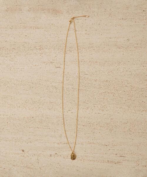 CITEN(シテン)の「<CITEN(シテン)>ニュアンスコイン プレート ネックレス(ネックレス・レディース・ゴールド/シルバー・FREE)」の8枚目の写真