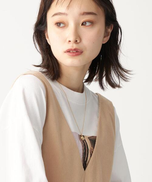 CITEN(シテン)の「<CITEN(シテン)>ニュアンスコイン プレート ネックレス(ネックレス・レディース・ゴールド/シルバー・FREE)」の13枚目の写真