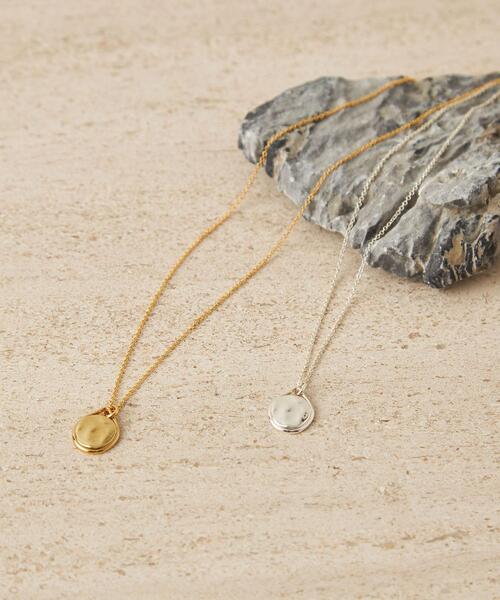 CITEN(シテン)の「<CITEN(シテン)>ニュアンスコイン プレート ネックレス(ネックレス・レディース・ゴールド/シルバー・FREE)」の16枚目の写真