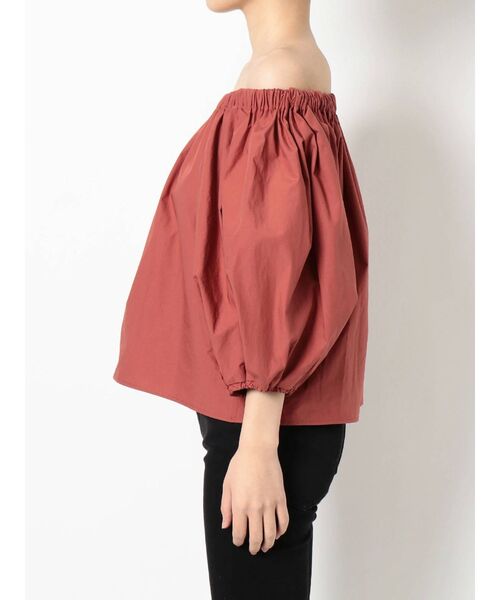 MURUA(ムルーア)の「ボリュームオフショルブラウス(シャツ/ブラウス・レディース・ホワイト/ブラック/オレンジ・FREE)」の19枚目の写真