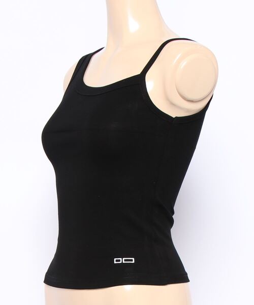 Anuenue（アヌエヌエ）の「両肩アシンメトリータンクトップ（タンクトップ・レディース・ブラック/グレー/ベージュ/ホワイト・S/M/L/2L）」の5枚目の写真