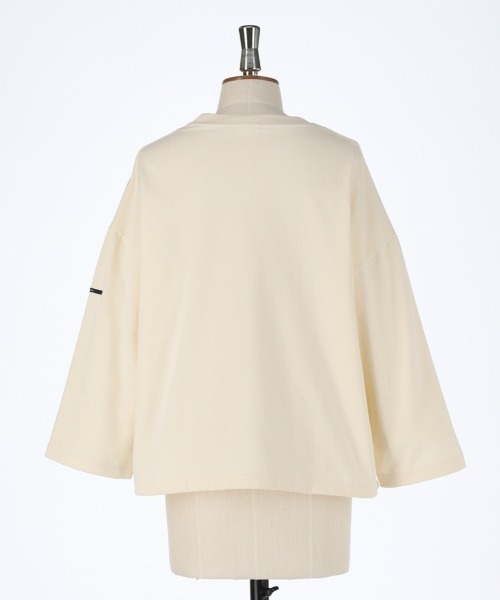 ORCIVAL(オーシバル)の「ORCIVAL/オーシバル 30JERSEY ワイドクルーネック3/4スリーブ ソリッド WIDE CREWNECK 3/4SLEEVE SOLID #OR-C0026HCJ(Tシャツ/カットソー・レディース・ブラック/モカ/ナチュラル・1)」の16枚目の写真