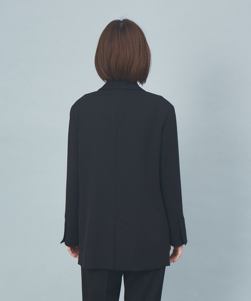 Rouge vif Anna(ルージュヴィフアンナ)の「【セットアップ対応】ダブルジャケット(テーラードジャケット・レディース・ブラック・38/36)」の5枚目の写真