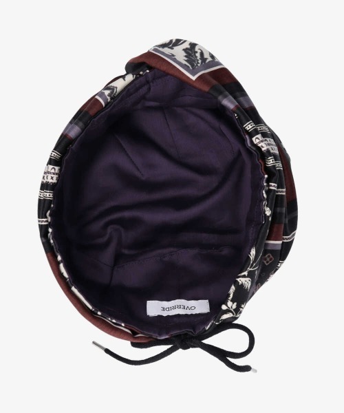 OVERRIDE（オーバーライド）の「OVERRIDE SCARF HEADWRAP（ヘアバンド・レディース・ブルー/ブラック/ベージュ・FREE）」の9枚目の写真