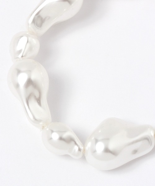 LEPSIM（レプシィム）の「パールブレスヘアゴム　218005（ヘアゴム・レディース・ホワイト系その他/ホワイト系その他2/ホワイト系その他3・ONE SIZE）」の6枚目の写真