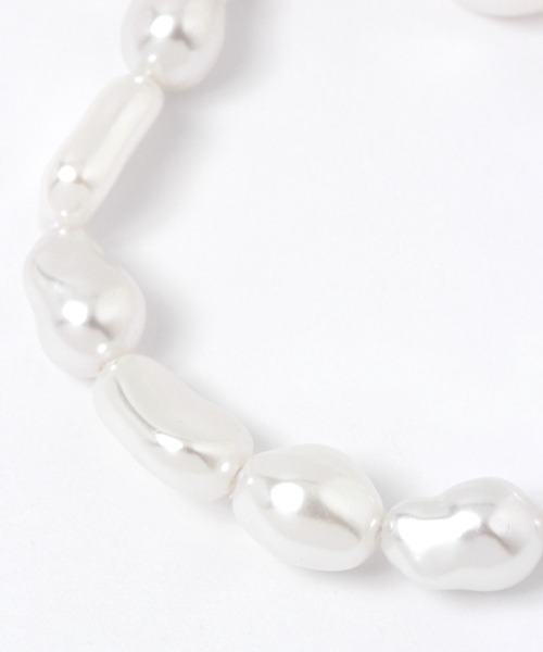 LEPSIM（レプシィム）の「パールブレスヘアゴム　218005（ヘアゴム・レディース・ホワイト系その他/ホワイト系その他2/ホワイト系その他3・ONE SIZE）」の5枚目の写真