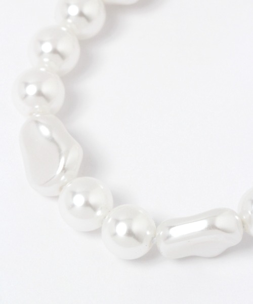 LEPSIM（レプシィム）の「パールブレスヘアゴム　218005（ヘアゴム・レディース・ホワイト系その他/ホワイト系その他2/ホワイト系その他3・ONE SIZE）」の4枚目の写真