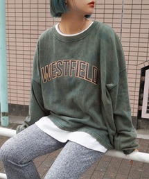 179/WG | スノーウォッシュワッペンスウェット(Tシャツ/カットソー)