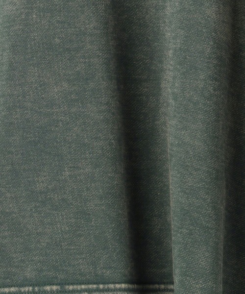 179/WG（イチナナキュウダブルジー）の「スノーウォッシュワッペンスウェット（Tシャツ/カットソー・レディース・ブラック/グリーン・FREE）」の15枚目の写真