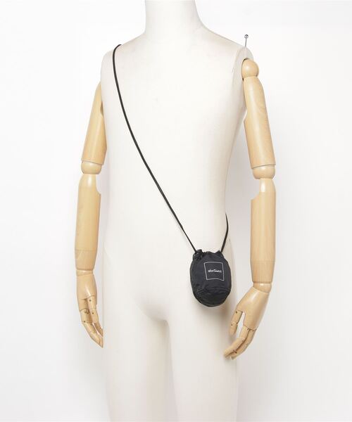 WILD THINGS(ワイルドシングス)の「『WILD THINGS』SHOULDER DRAWSTRING PURSE(ショルダーバッグ・レディース・ブラック/グレー/ブルー/イエロー/ピンク・FREE)」の6枚目の写真