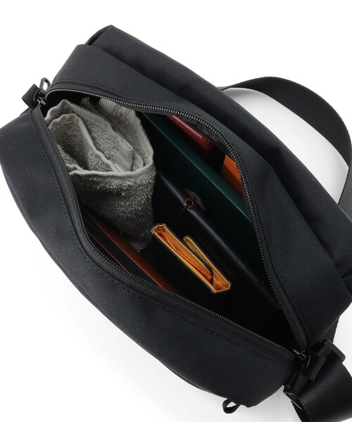 CORDURA（コーデュラ）の「◆コーデュラ(R)・リサイクルヘザー 撥水 キャサリン スクエアショルダーバッグ（ショルダーバッグ・メンズ・ダークグレー/ブラック/ダークネイビー・99）」の15枚目の写真