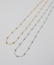 KU-CROISSANT（クークロワッサン）の「金属アレルギー対応 「ieLS」 ステンレス ボールチェーン ネックレス（ネックレス）」