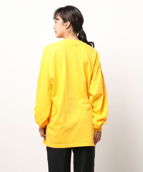 LOS ANGELES APPAREL(ロサンゼルスアパレル)の「【LOS ANGELES APPAREL】LA APPAREL 6.5oz GARMENT DYED CREW L/S TEE(Tシャツ/カットソー・レディース・ホワイト/ブラック/グレー/ゴールド/グリーン/ブルー/オレンジ・X-LARGE/LARGE/MEDIUM/SMALL)」の11枚目の写真
