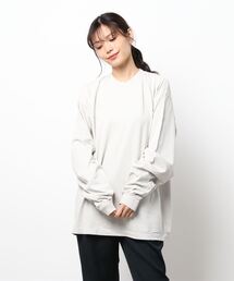 【LOS ANGELES APPAREL】LA APPAREL 6.5oz GARMENT DYED CREW L/S TEE