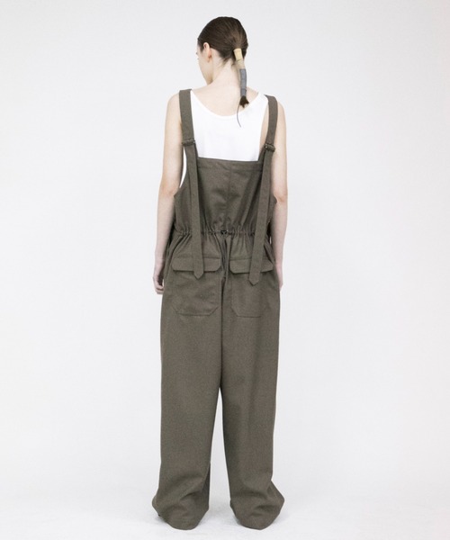 VOAAOV(ヴォアーブ)の「【VOAAOV】 vintage wool overall(サロペット/オーバーオール・メンズ・ブラック/ブラウン・1/2)」の15枚目の写真