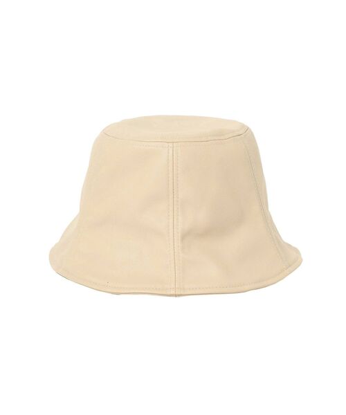 Ungrid（アングリッド）の「フェイクレザーバケットハット（ハット・レディース・ブラック/ブラウン/アイボリー・FREE）」の10枚目の写真