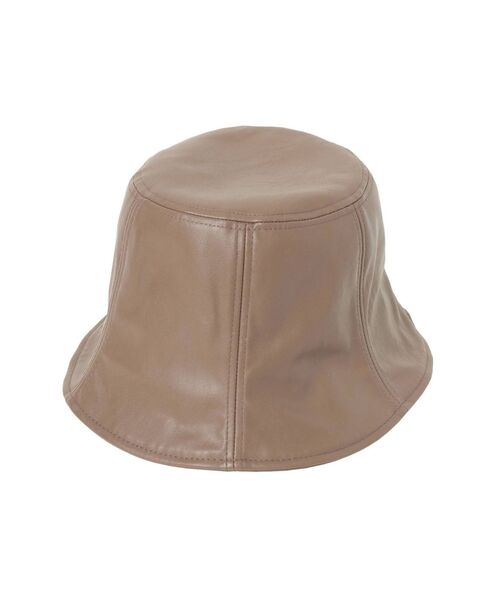 Ungrid（アングリッド）の「フェイクレザーバケットハット（ハット・レディース・ブラック/ブラウン/アイボリー・FREE）」の16枚目の写真